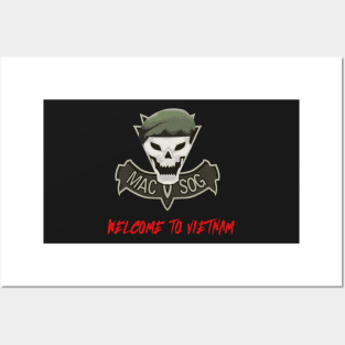 MACV SOG , WELCOME TO VIETNAM Posters and Art